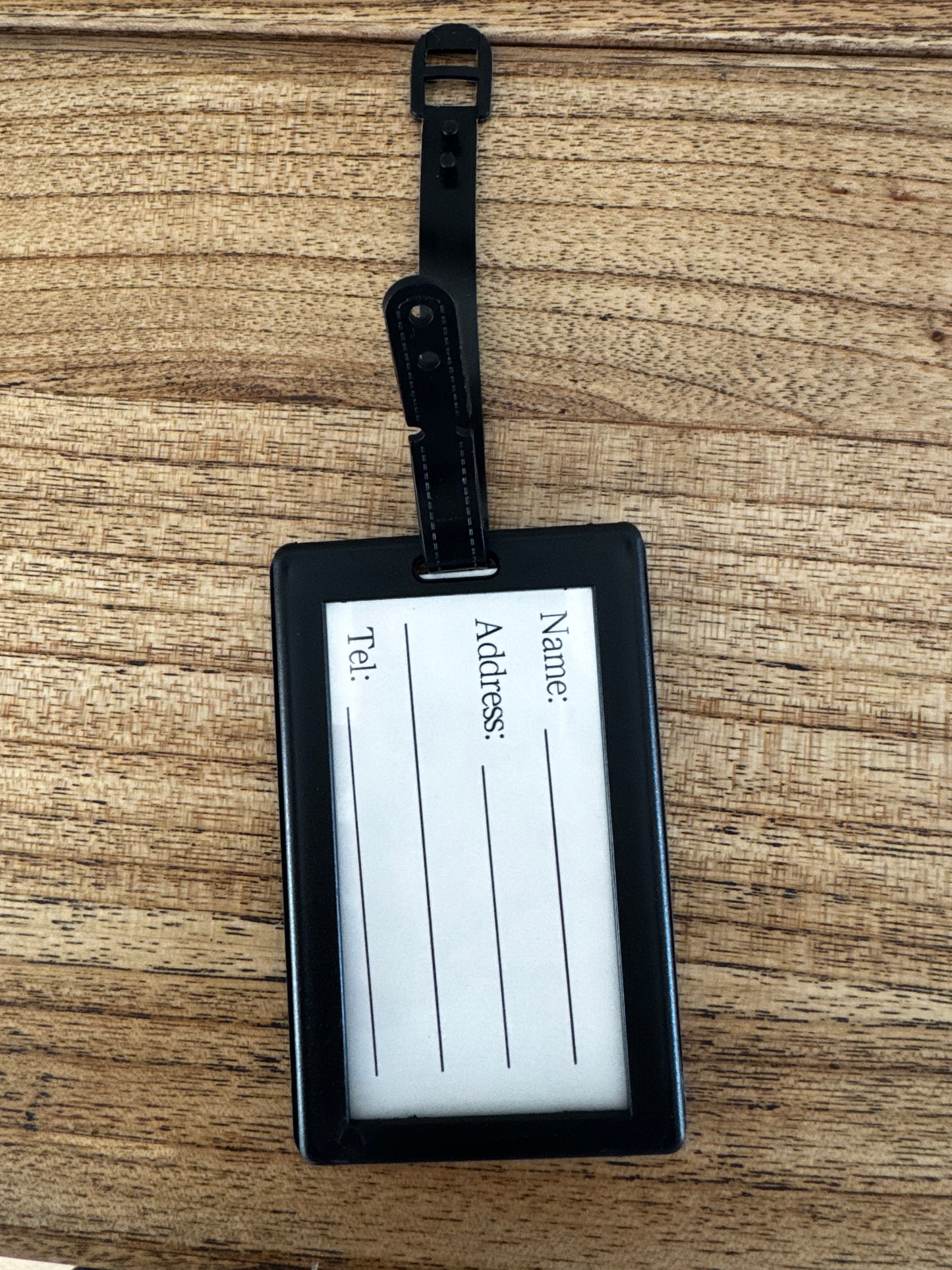 Book of Mormon Luggage Tag Black